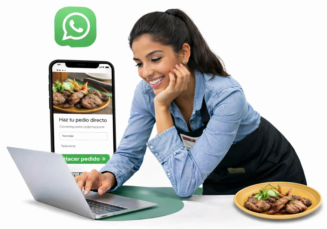 Pedidos y reservas por WhatsApp